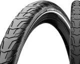 Opona rowerowa 700x45c "Ride City Extra" z agresywnym bieżnikiem, idealna na miejskie trasy.