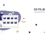 Grafika wyjaśnia, co to jest FTP i dlaczego jest potrzebne. Widzimy kobietę zarządzającą plikami na ekranie.