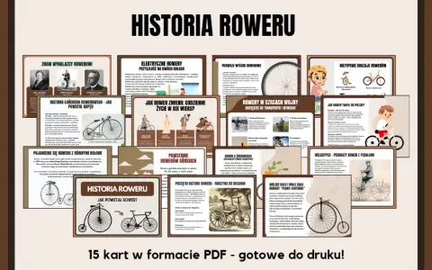 Historia roweru klasa 4: od wynalazców po rowery górskie i elektryczne. Odkryj ewolucję jednośladów!