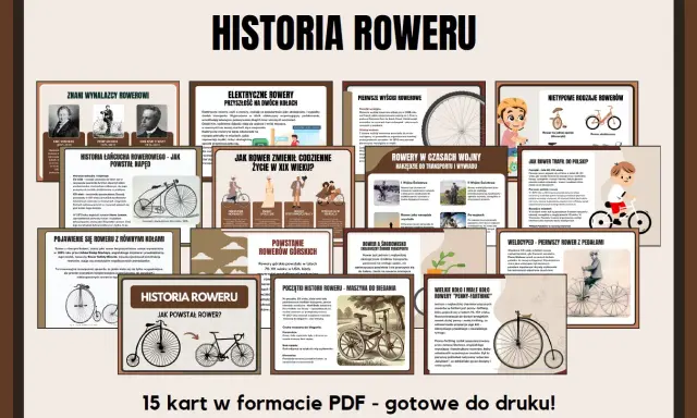 Historia roweru klasa 4: od wynalazców po rowery górskie i elektryczne. Odkryj ewolucję jednośladów!